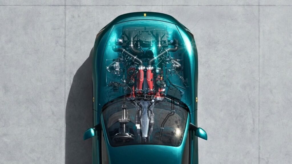 Ferrari Amalfi engine