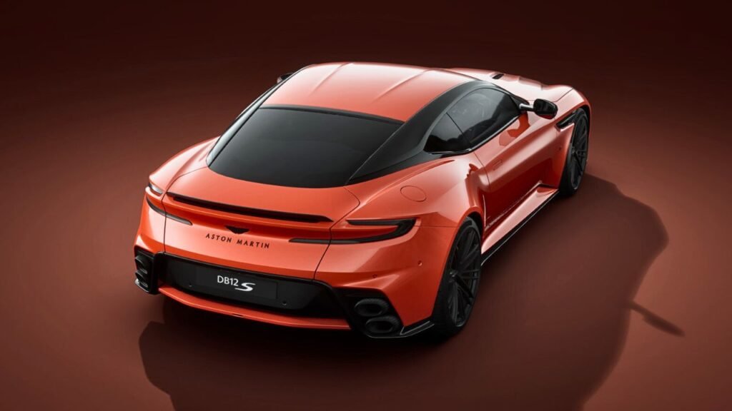 Aston Martin DB12 orange