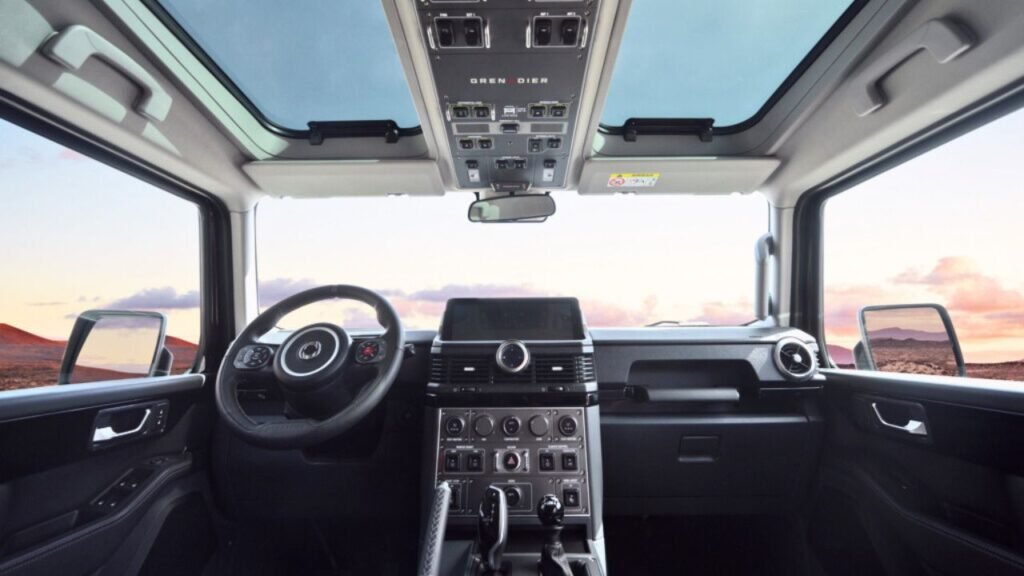 INEOS Grenadier interior