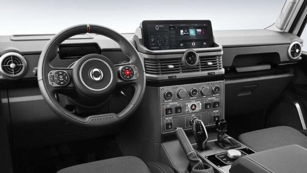 INEOS Grenadier interior pictures