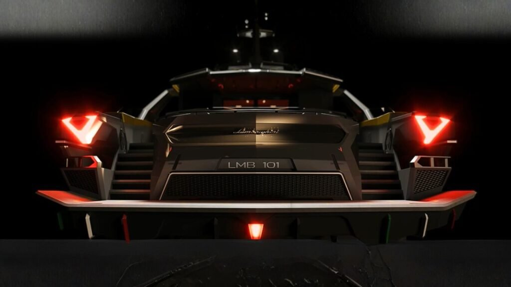 Lamborghini Yacht rear