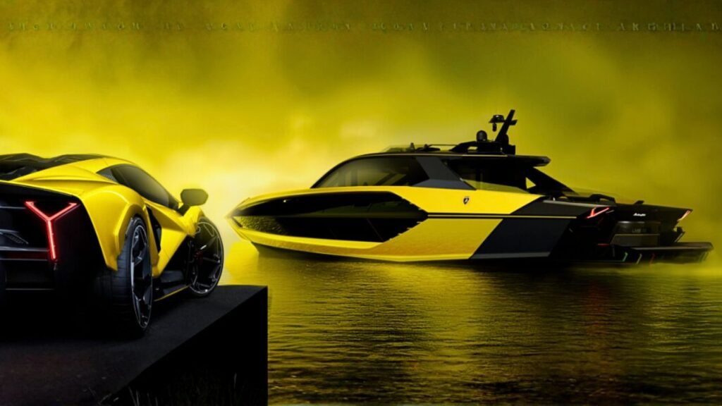 Lamborghini boat