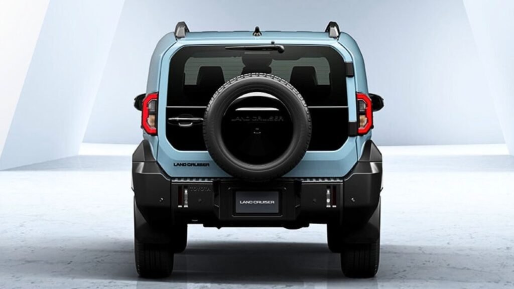 land cruiser fj back