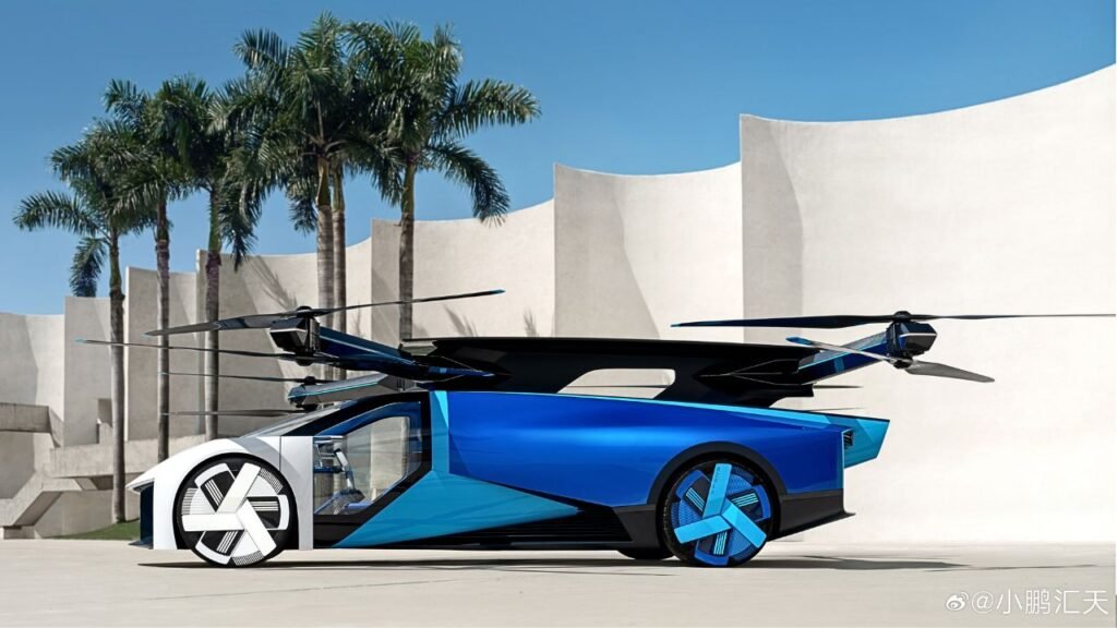 xpeng flying car model